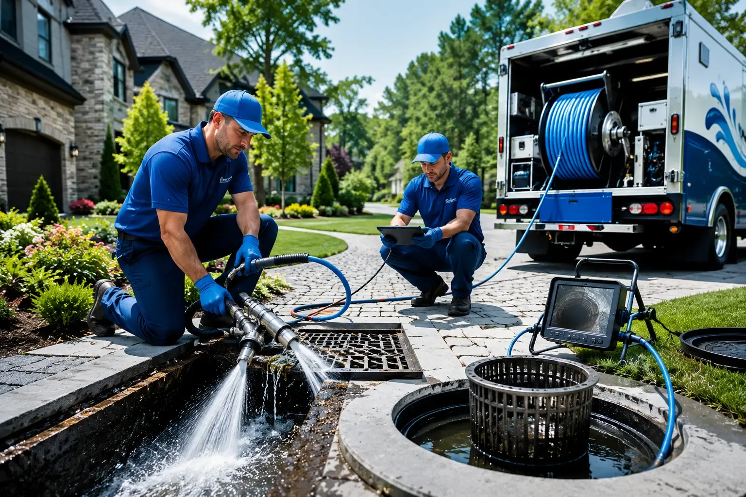 Local outdoor drain cleaning professionals in Butlerville, IN