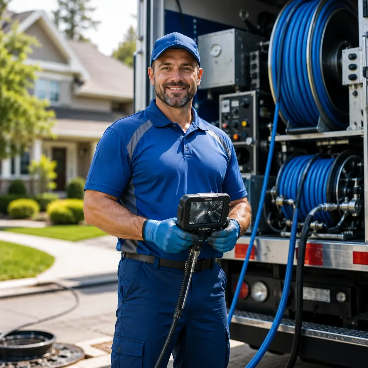 Local outdoor drain cleaning specialists in Butlerville, IN